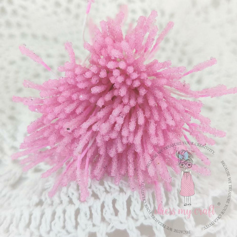 Dress My Craft - Sugar Thread Pollen, Dark Pink