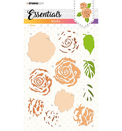 Studio Light - Roses Essentials nr.125, Sapluuna