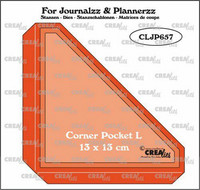 Crealies - Pocket Corner L, Stanssisetti