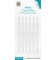 Nellie`s Choice - Enamel Dots, 84osaa, Transparent