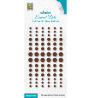 Nellie`s Choice - Enamel Dots, 84osaa, Brown