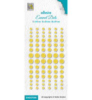 Nellie`s Choice - Enamel Dots, 84osaa, Yellow