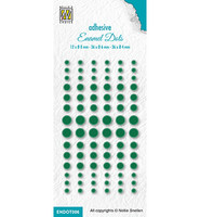 Nellie`s Choice - Enamel Dots, 84osaa, Green