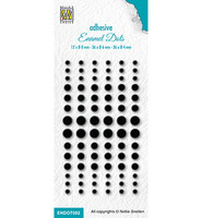 Nellie`s Choice - Enamel Dots, 84osaa, Black