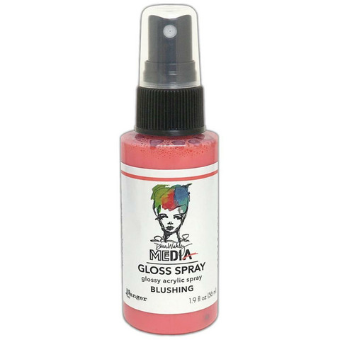 Dina Wakley Media - Gloss Spray, Blushing, 56ml