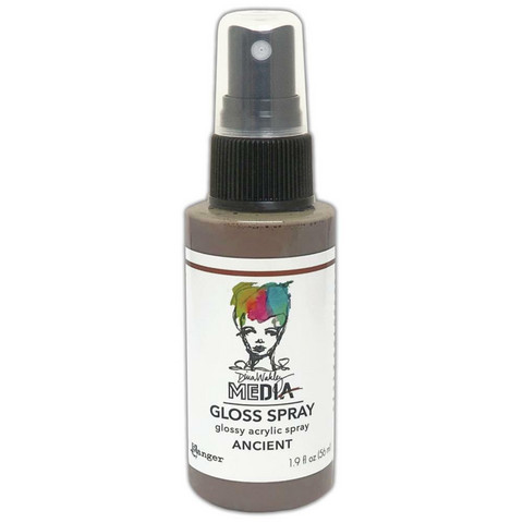 Dina Wakley Media - Metallic Gloss Spray, Ancient, 56ml