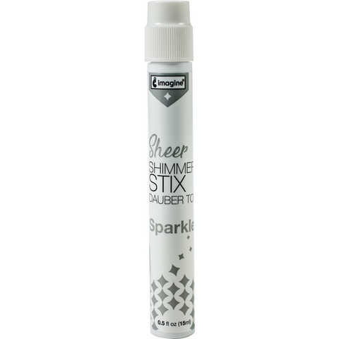 Imagine - Sheer Shimmer Stix Dauber Top, Sparkle, 15ml