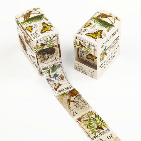49 And Market - Curators Meadow, Washi Tape, Postage Stamp