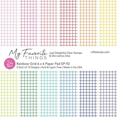 My Favorite Things - Rainbow Grid 6