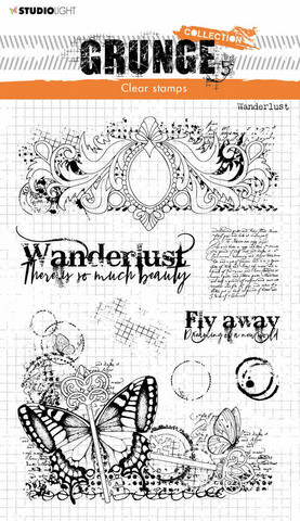 Studio Light - Grunge Collection Elements Wanderlust, Leimasetti