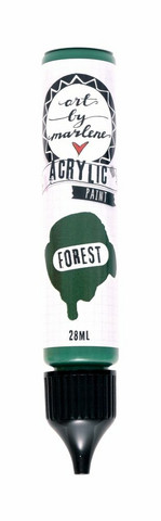 Art by Marlene - Acrylic Paint, Forest Essentials nr.35, 28ml