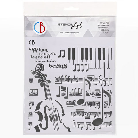 Ciao Bella - Texture Stencils 8