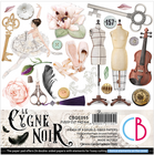 Ciao Bella - Cygne Noir, Fussy Cut Pad 6