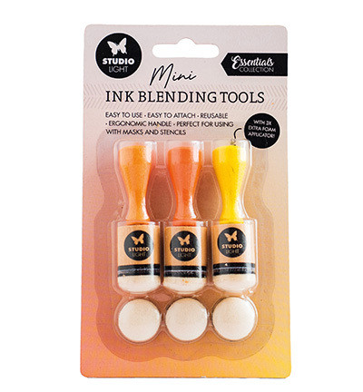 Studio Light - Mini Ink Blending Tools, Leimavärinlevitinsetti