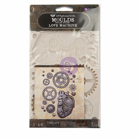 Prima Marketing - Finnabair Mould, Love Machine, Silikonimuotti