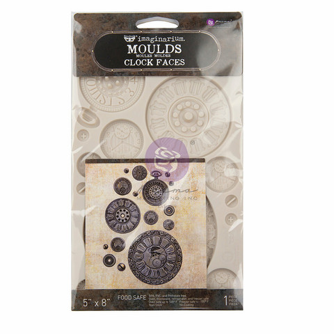Prima Marketing - Finnabair Mould, Clock Faces, Silikonimuotti