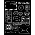 Stamperia - Our Way Post Card, 20x25cm, Sapluuna