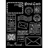 Stamperia - Our Way Post Card, 20x25cm, Sapluuna