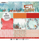 Studio Light - Let it Snow, Paper Pad, 15x15cm, 36 arkkia