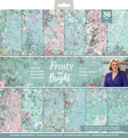 Crafter's Companion - Frosty and Bright, Paper Pad 12
