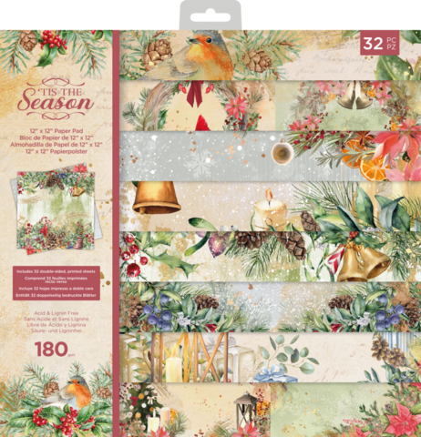 Crafter's Companion - Tis the Season, Paper Pad 12