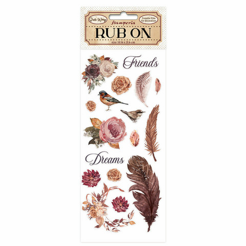 Stamperia - Our Way Rub-On, Siirtokuvia