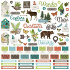 Simple Stories - Simple Vintage Lakeside Cardstock Stickers, 12