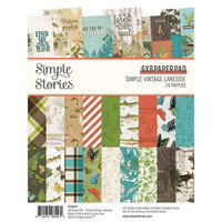 Simple Stories - Simple Vintage Lakeside, Paperikko 6''x8'', 24sivua
