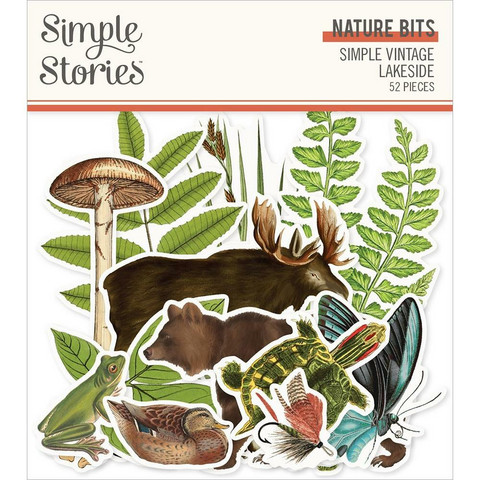 Simple Stories - Simple Vintage Lakeside Nature, Leikekuvat, 52 osaa
