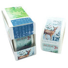 49 And Market - ARToptions Holiday Wishes, Washi Tape, Postage Stamp