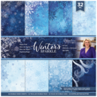 Crafter's Companion - Winter's Sparkle, Paper Pad 12