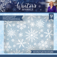 Crafter`s Companion - Winter's Sparkle, Vellum & Acetate Pad, 8