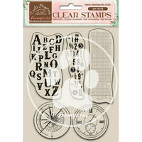 Stamperia - Create Happiness Alphabet and Numbers, Leimasetti