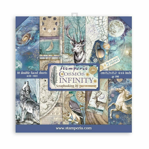 Stamperia - Cosmos Infinity, Paper Pack 6