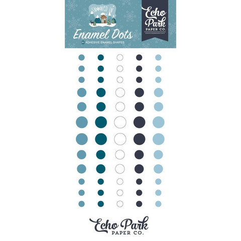 Echo Park - Snowed In, Enamel Dots, 60 kpl