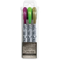 Tim Holtz - Distress Crayon Pearl, Halloween Set #4