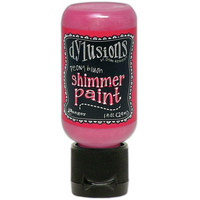 Dylusions - Shimmer Acrylic Paint, Peony Blush, 29ml