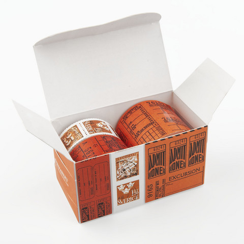 49 And Market - Essential Vintage Bits Citrus Ticket, 3rullaa