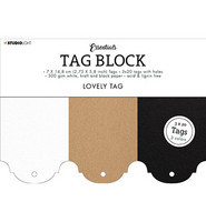 Studio Light - Tag Block Lovely Essentials nr.05, 60osaa