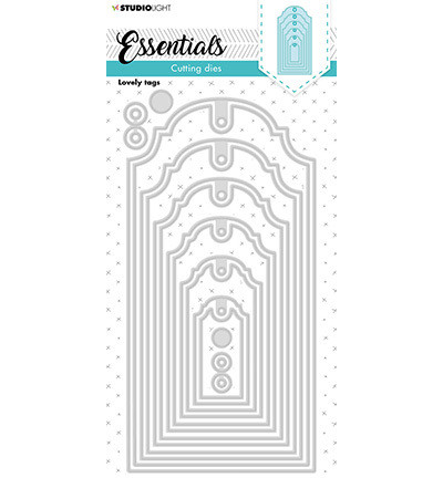 Studio Light - Essentials Lovely Tag, Stanssisetti