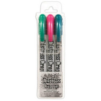 Tim Holtz - Distress Crayon Pearl, Holiday Set #4