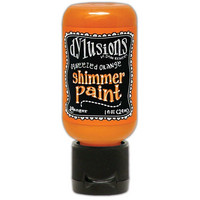 Dylusions - Shimmer Acrylic Paint, Squeezed Orange, 29ml