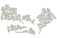 Fabrika Decoru - Summer Botanical Diary, Kartonkileikesetti