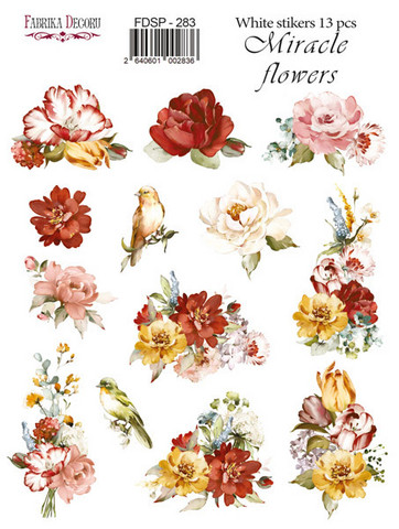 Fabrika Decoru - Miracle Flowers, Tarra-arkki