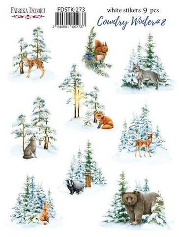 Fabrika Decoru - Country Winter, Tarra-arkki