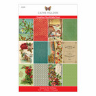Spellbinders - Cathe Holden Christmas Fleamarket Finds, Home for the Holidays, Paperikko 6''x9''