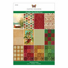 Spellbinders - Cathe Holden Christmas Fleamarket Finds, Christmas Velvet, Paperikko 6''x9''