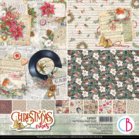 Ciao Bella - Christmas Vibes, Patterns Pad 12