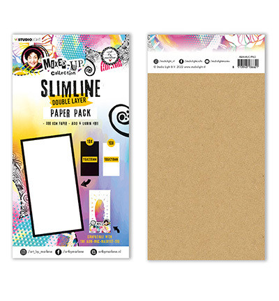 Art by Marlene - Mixed-Up Collection Slimline Double Layer, Paperikko