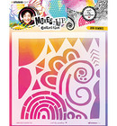Art by Marlene - Mixed-Up Collection Mask Deco Elements, Sapluuna, 20x20 cm